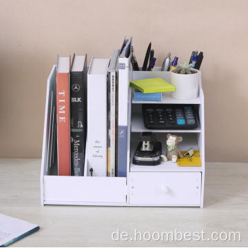 Buchhalter Desktop-Organizer Vertikaler Ordner mit Bleistift